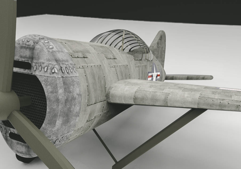 G022347-布鲁斯特F2A水牛=飞机