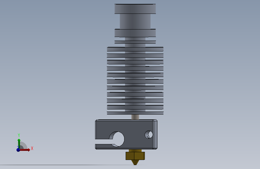 e3d-v6喷嘴零件和组件11