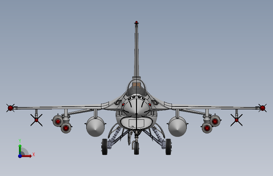 f 16 155 正面视图