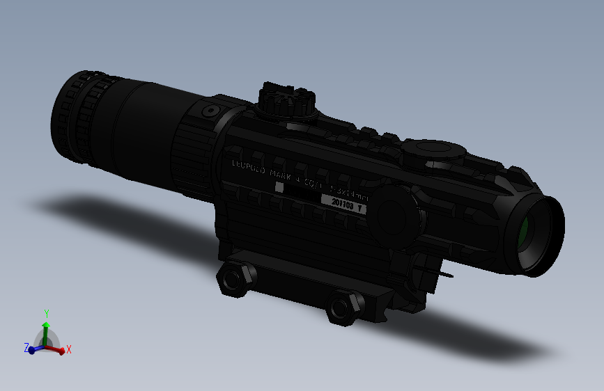 leupold mk 4 cq斜线t6