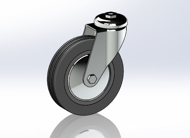 rueda o125mm孔喉11