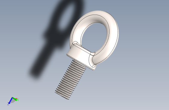 solidworks 11中的吊环螺栓建模