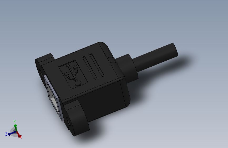 usb b面板安装（1）