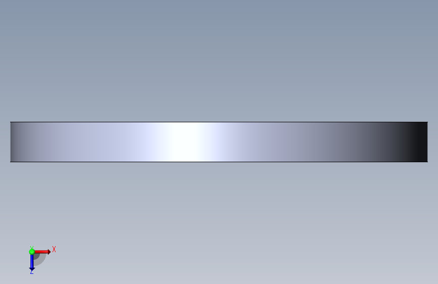 卡簧472,轴8mm,165mm,solidworks尺寸配置,弹性1,1 俯视图