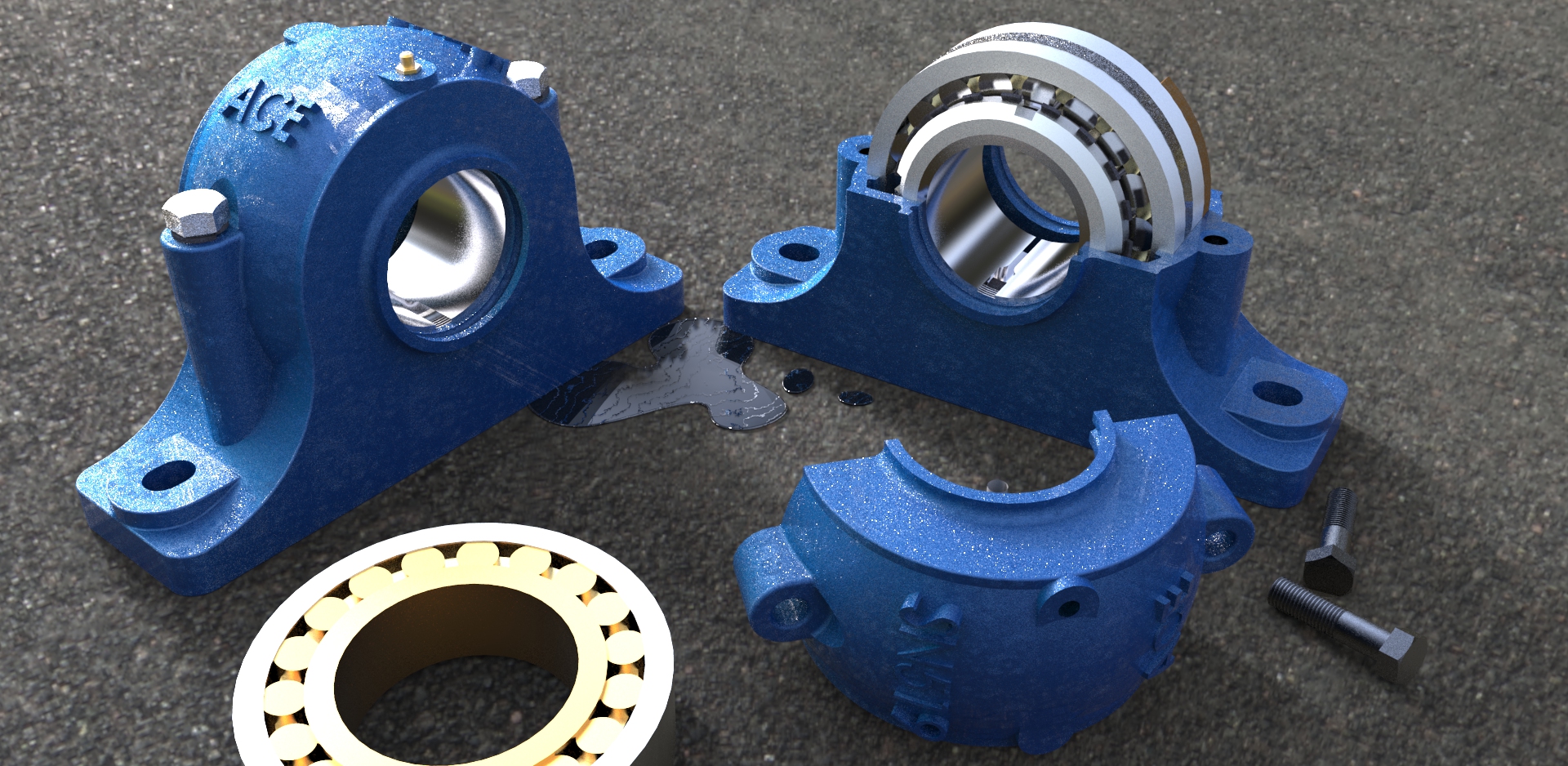 第一单元主轴轴承衬套系统3