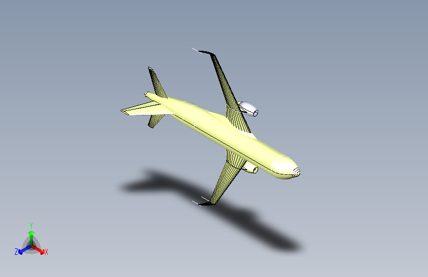 G022795-空中客车A320与NACA 6系机翼=飞机