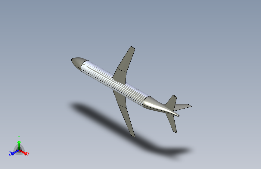 G022976-曲面建模- 航空器=飞机