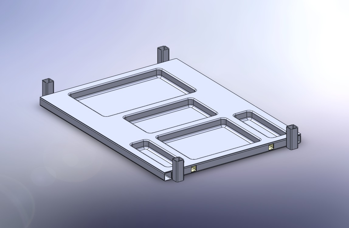 G023183-用于移动式自助餐厅的车辆=飞机