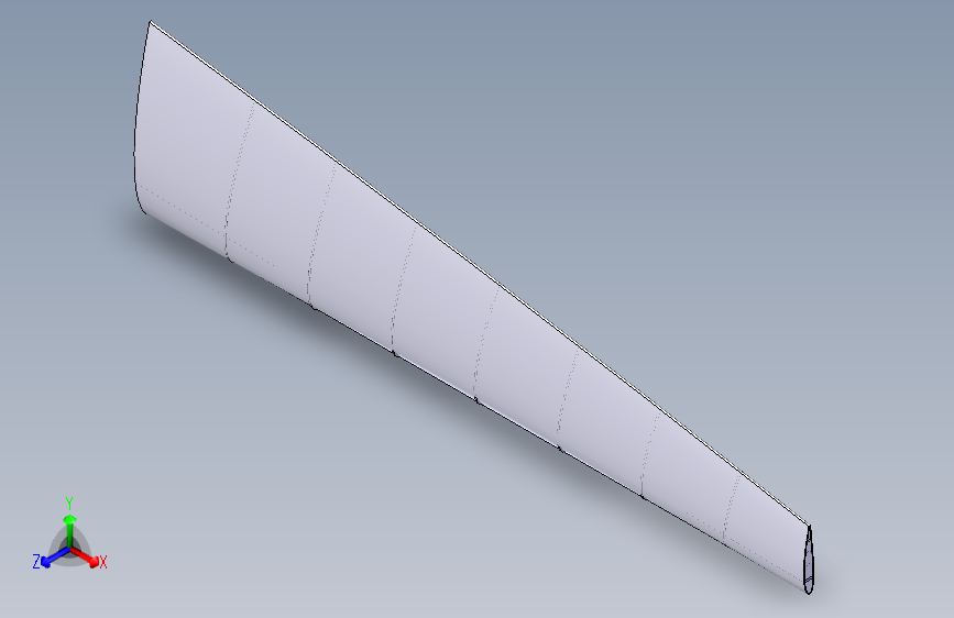 G022088-NACA+2415+航空机翼=飞机