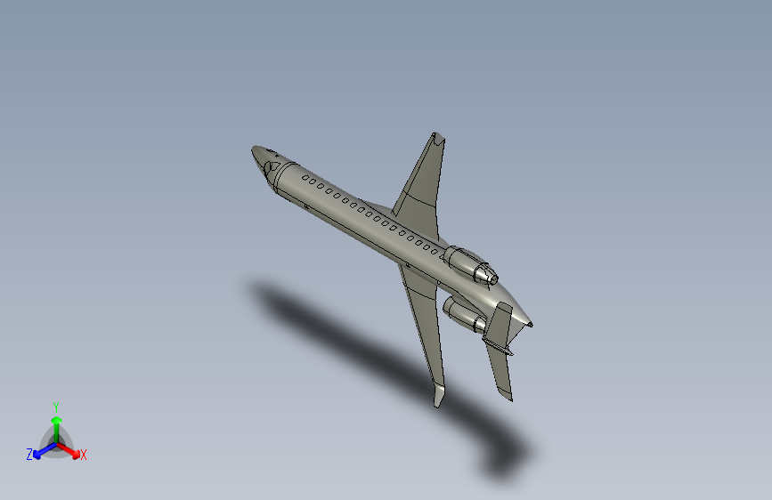 G022255-巴西航空工业ERJ-145=飞机