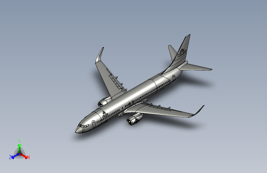 G022280-波音+737+800+荷兰皇家航空=飞机