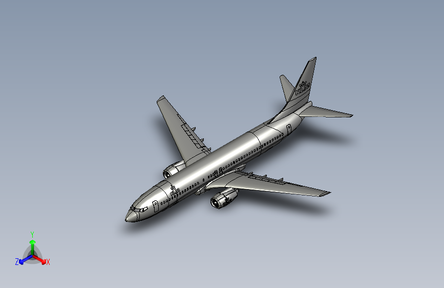 G022285-波音737+700公里=飞机