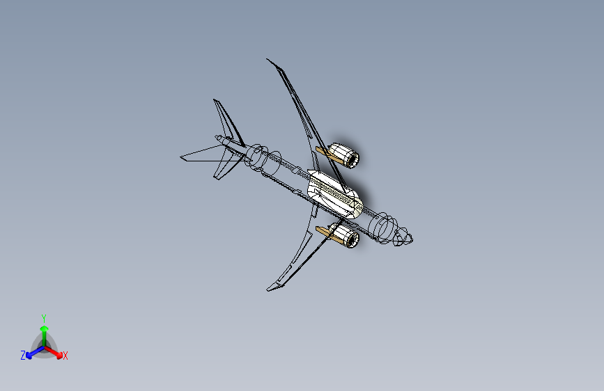 G022324-波音787+Catia+V5=飞机