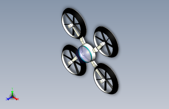 G022735-监视复印机+-+Quadcopter=飞机