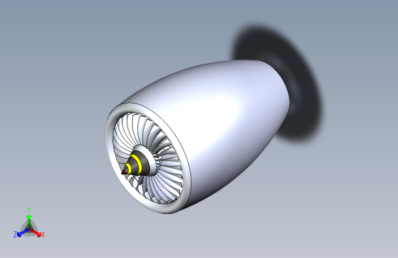 G022645-航空发动机（Solidworks）=飞机