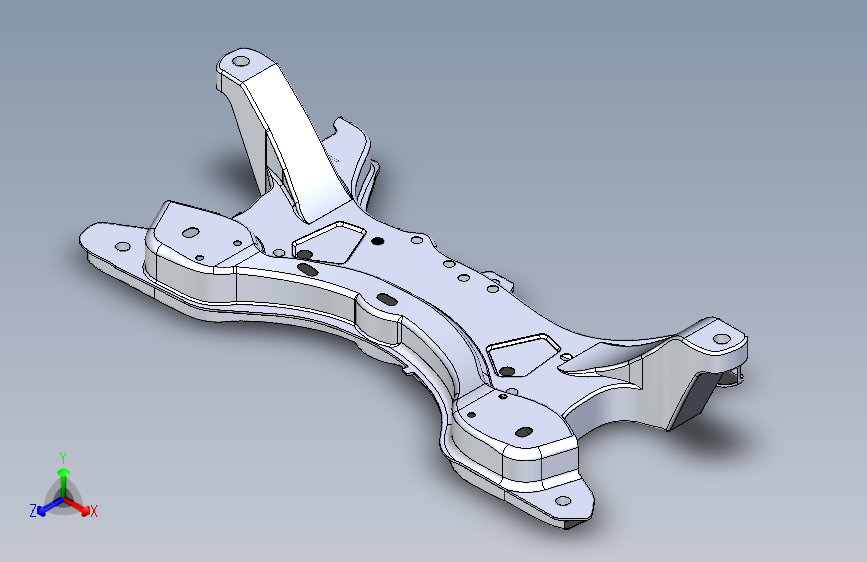 G021729-悬架副架。