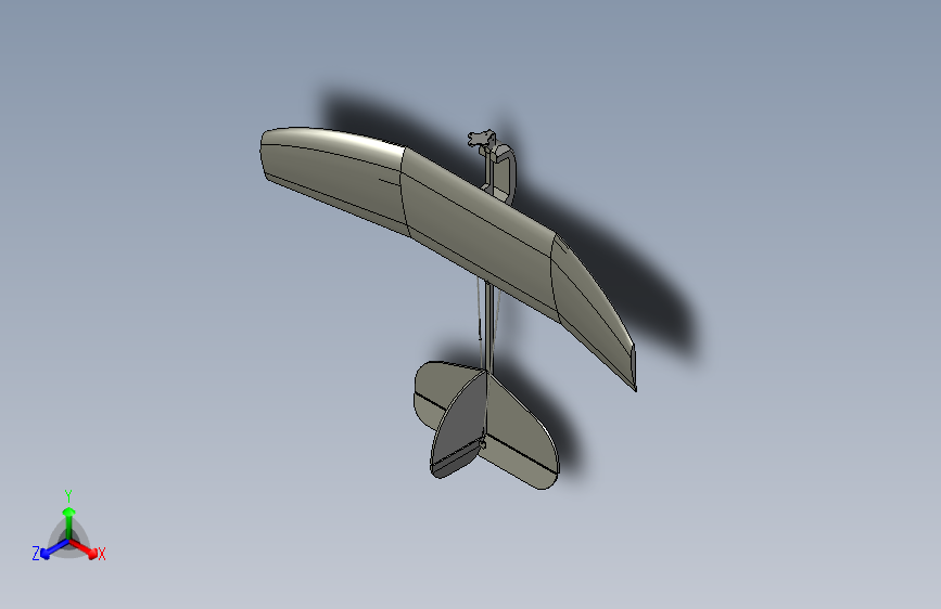 G021541-帕克·斯特普模型飞机
