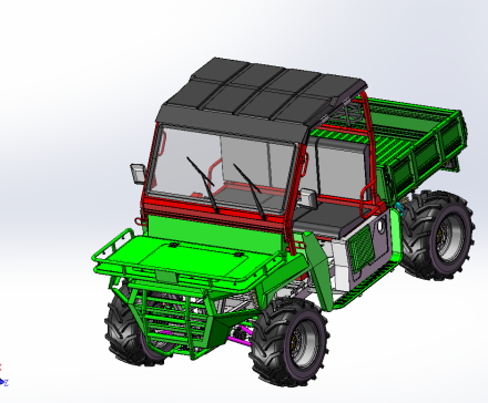 山猫4&times;4全地形车总装