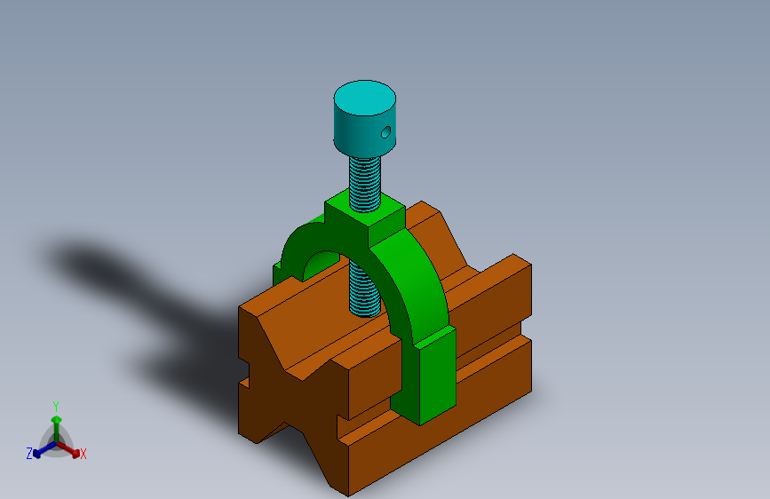 N010277-管夹 SolidWorks 2023