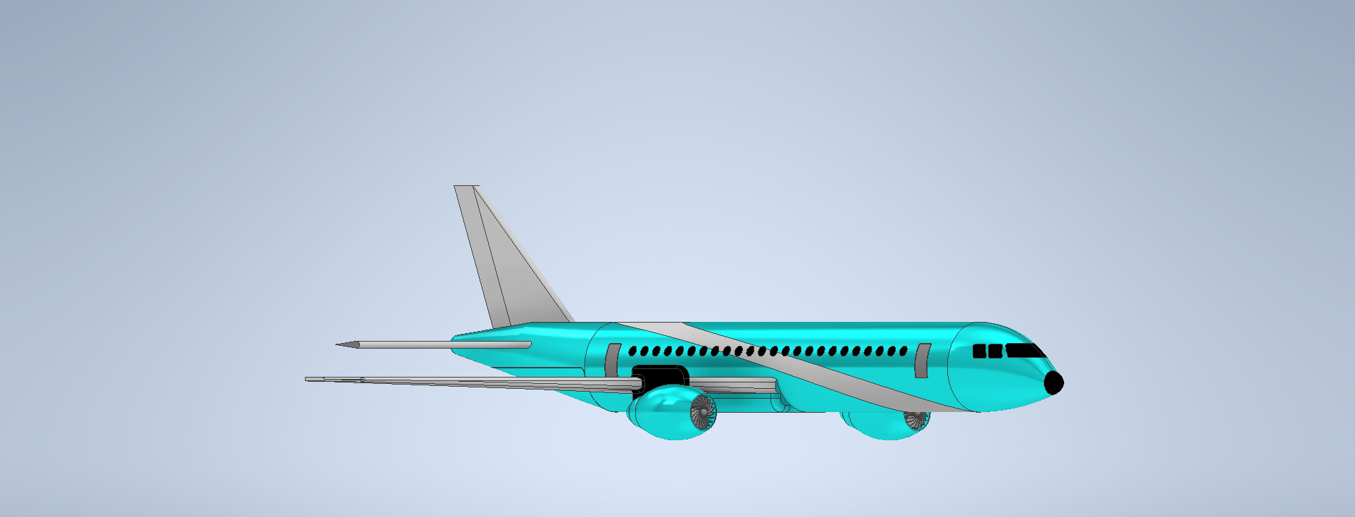 G023338-3D建模飞机=飞机