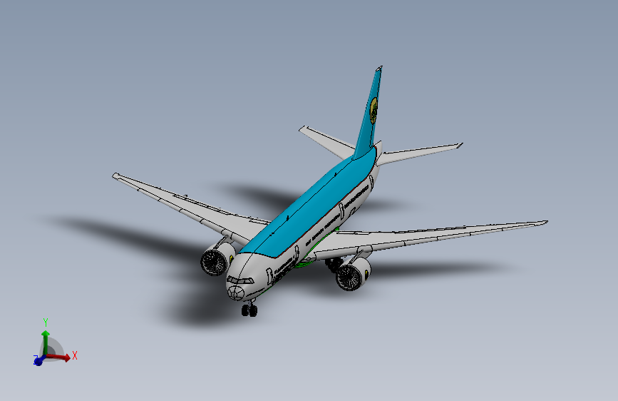 G023432-B777 CHECKBOKBEK=飞机