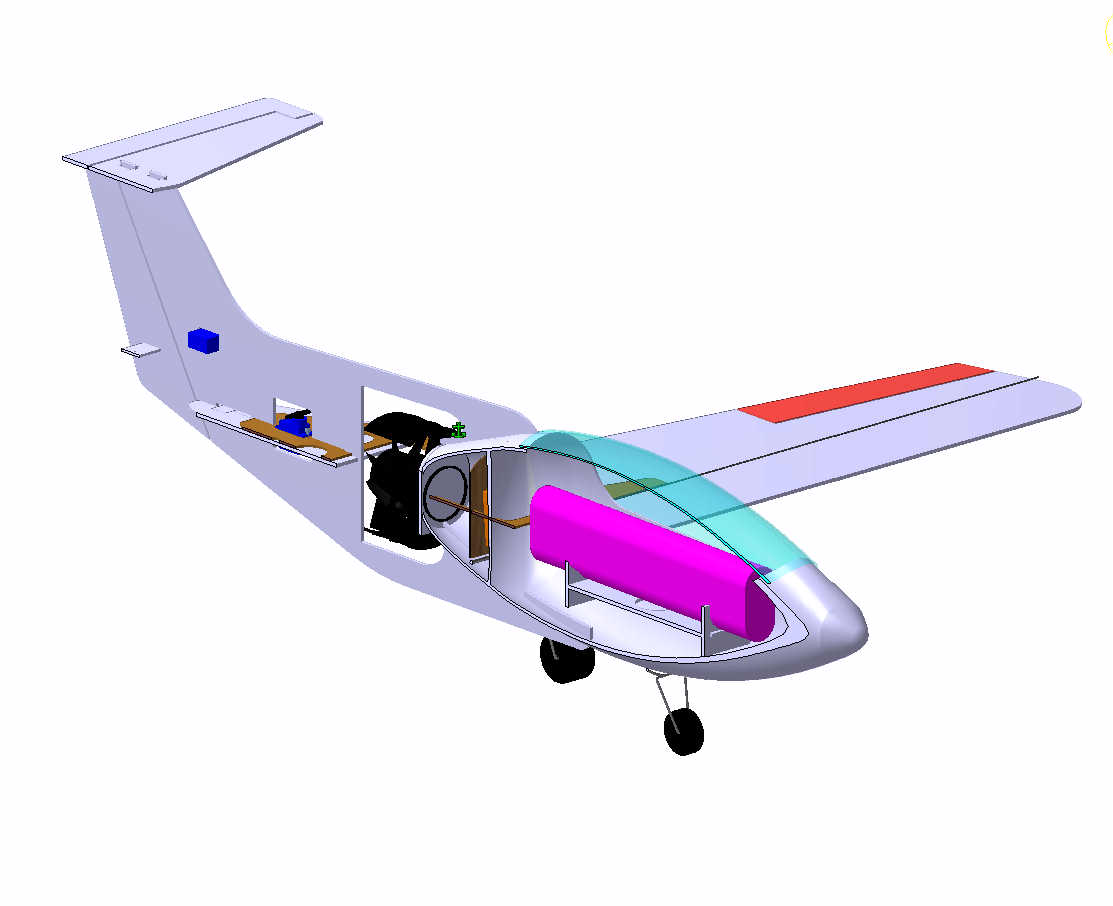 G023522-Fantrainer 遥控飞机=飞机