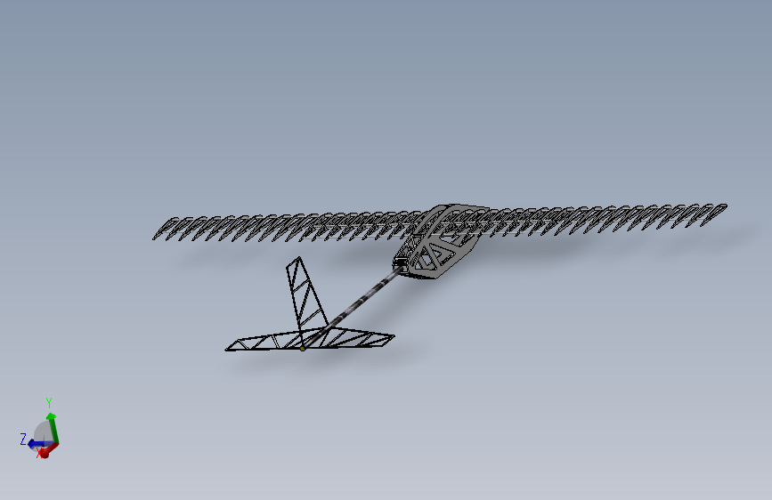 G023619-Model Balsa Plane=飞机