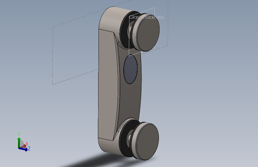 G023698-Q-Railing Mod 0762玻璃适配器=飞机
