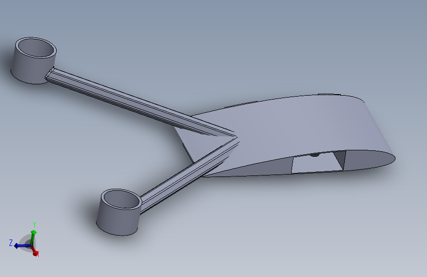 G023699-Quad plane Wing=飞机_SOLIDWORKS 2018_模型图纸下载 – 懒石网
