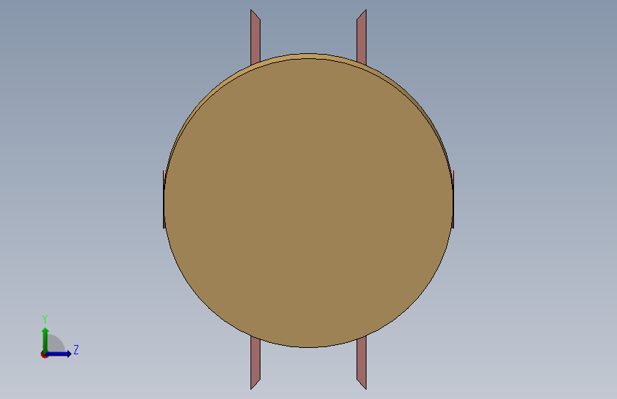 G023792-Solidworks课程的期末考试=飞机 左侧视图