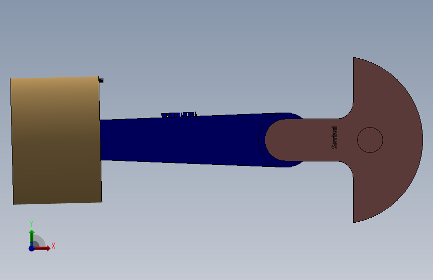 G023792-Solidworks课程的期末考试=飞机 正面视图