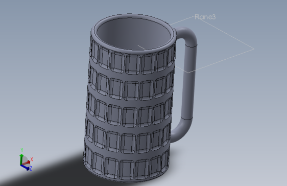 G023789-SOLIDWORKS教程 - 杯子3D建模=飞机