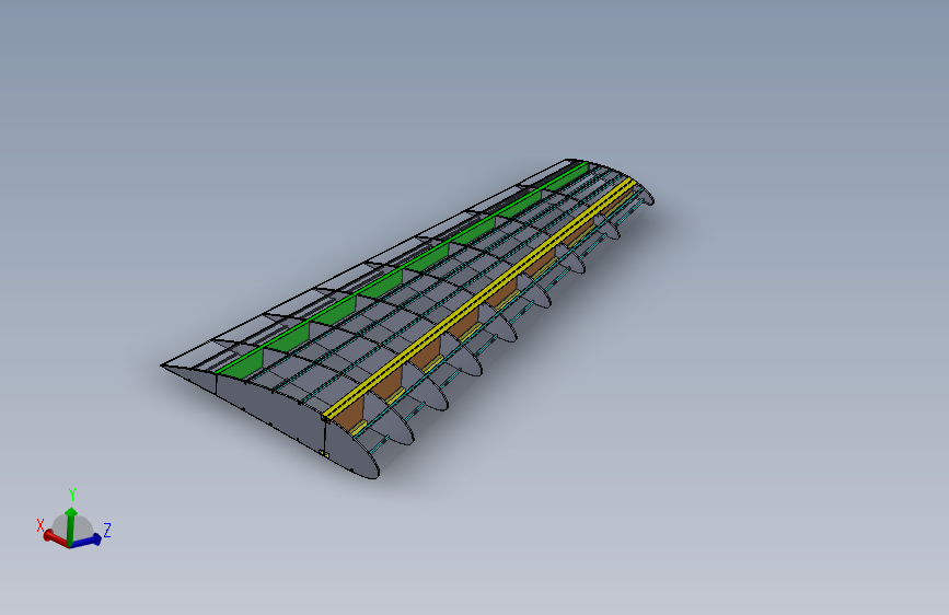 G023796-Solidworks扫过后翼设计=飞机