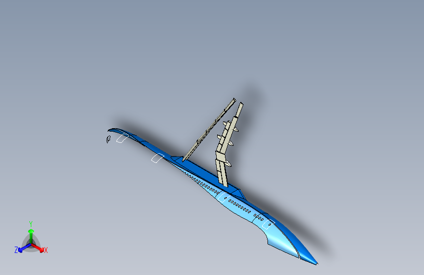 G023987-波音787形状模型在Catia=飞机