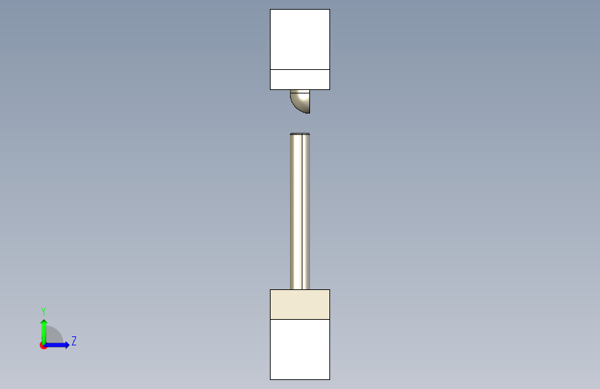 N009954-钣金切割和成型模具 左侧视图