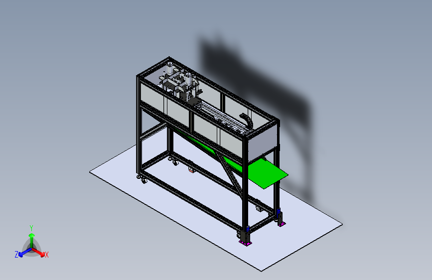 N009991-机器切割闸门