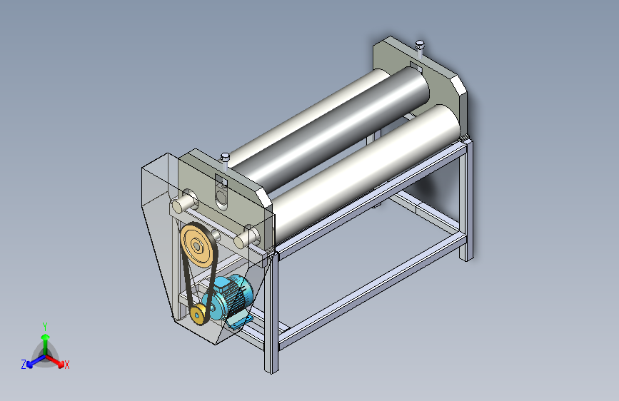 N009142-弯曲滚轮机+–+SolidWorks+组件