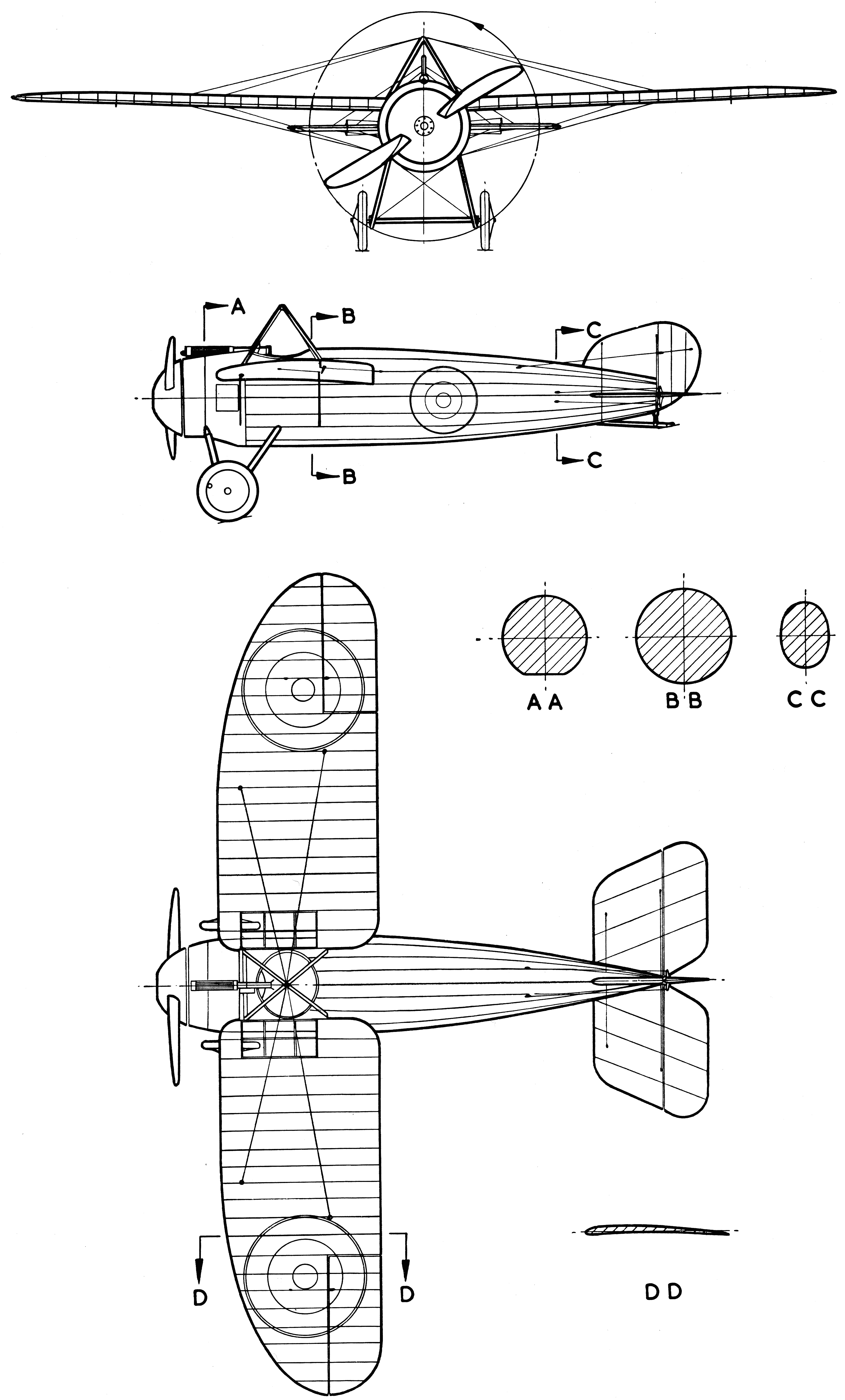 G024008-布里斯托 M.1C _子弹_ 基本型号 V1.0=飞机