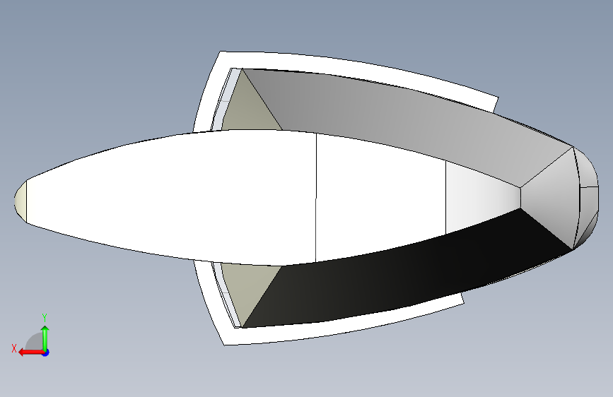 G024037-超级海洋喷火式=飞机 背面视图