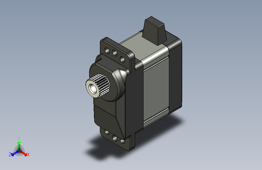 G024168-舵机 - Turnigy TGY-210DMH - 3.9kg _ 0.13秒 _ 16g - Futaba spliine=飞机