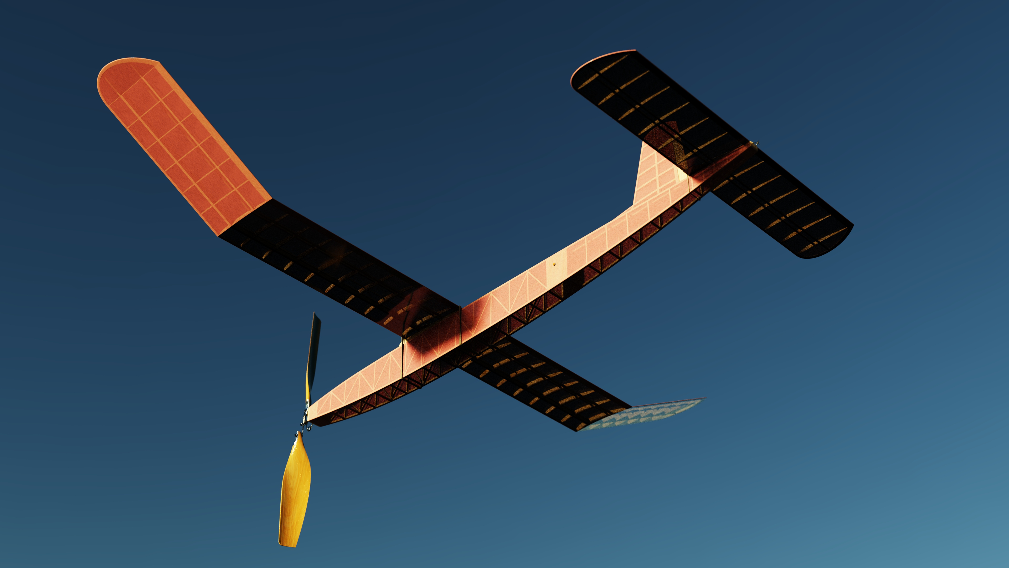 G025515-橡胶发动机飞机模型《冬奖》1966年。=飞机