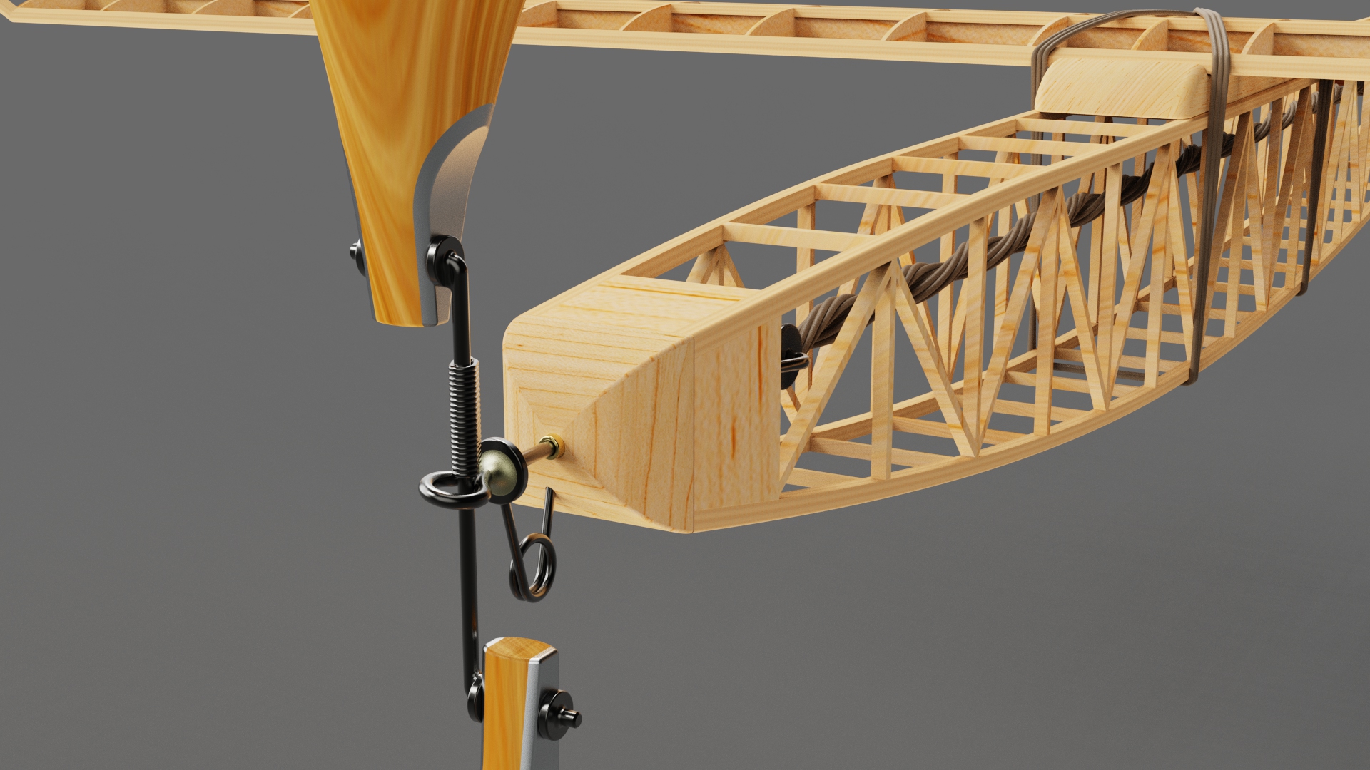 G025515-橡胶发动机飞机模型《冬奖》1966年。=飞机