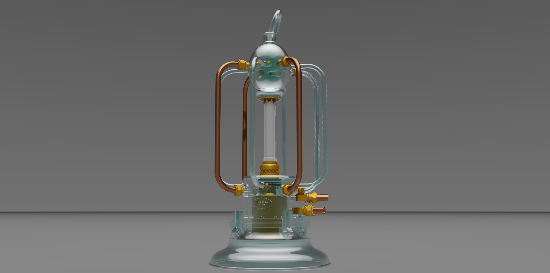 G026029-1860年的Cabirol潜艇灯=水下无人机