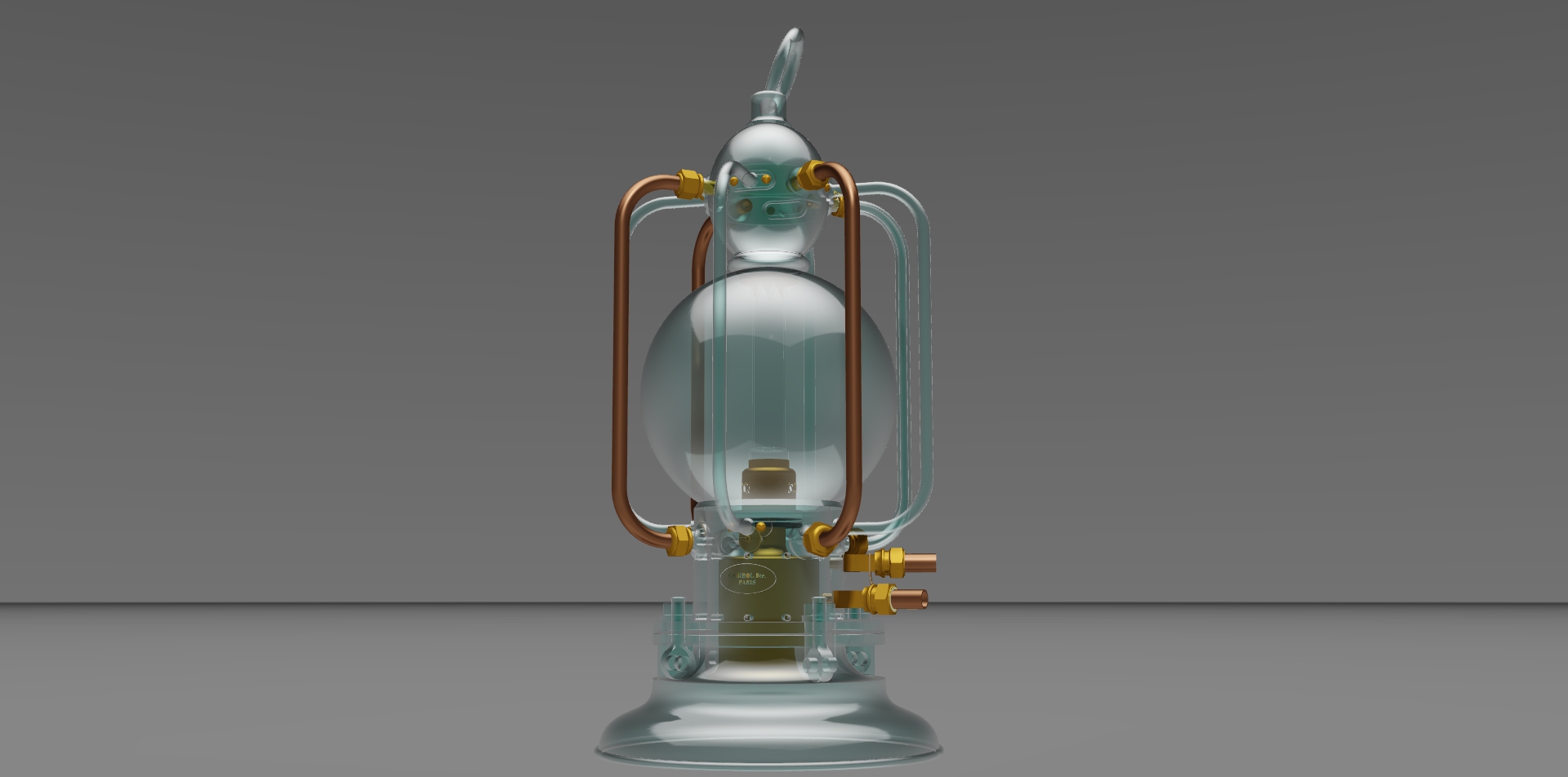 G026029-1860年的Cabirol潜艇灯=水下无人机