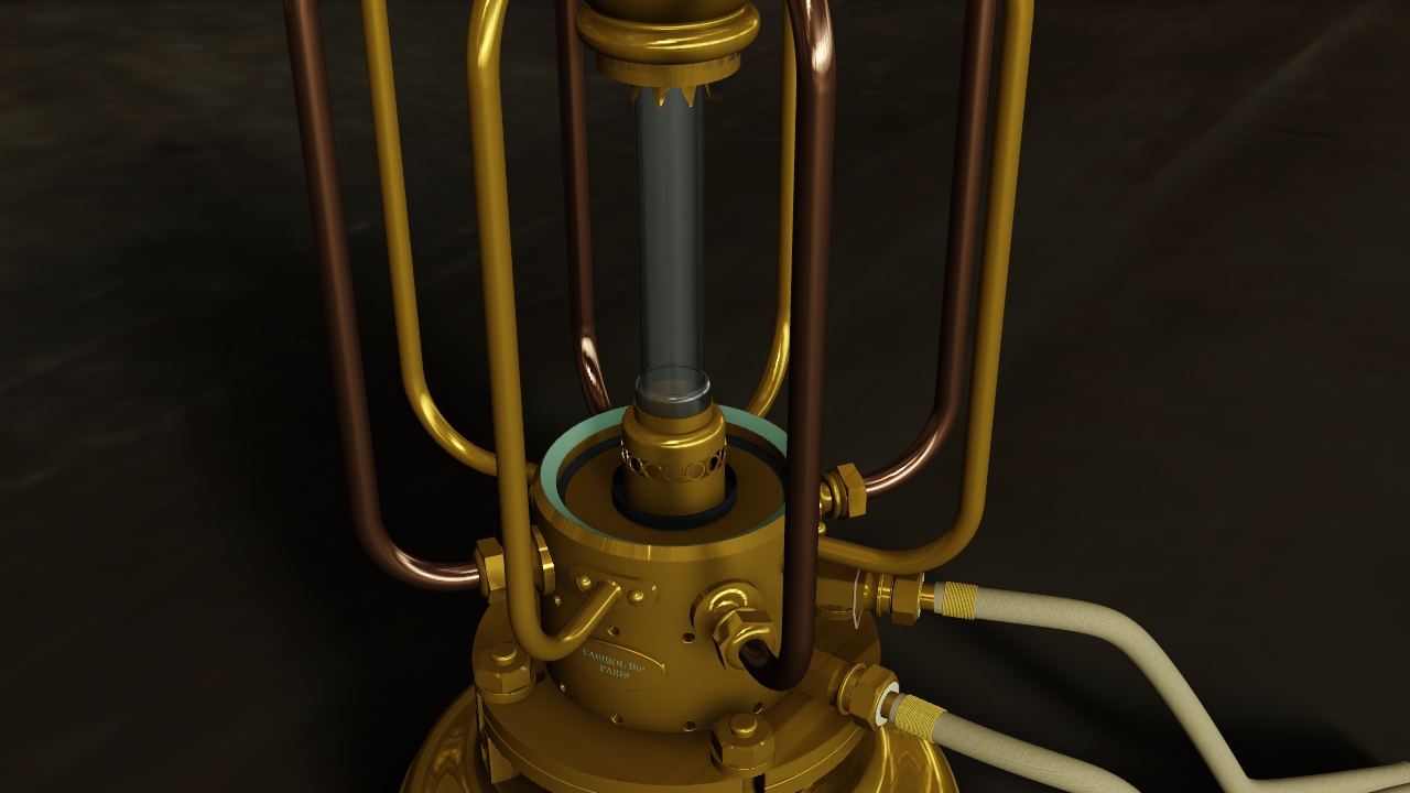 G026029-1860年的Cabirol潜艇灯=水下无人机