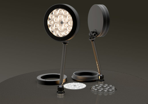 G026032-98mm x 18 LED -7W PCB +镜头=水下无人机