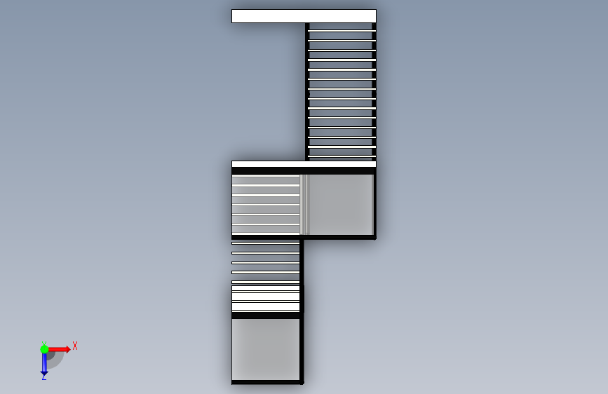 N010573-梯子 俯视图