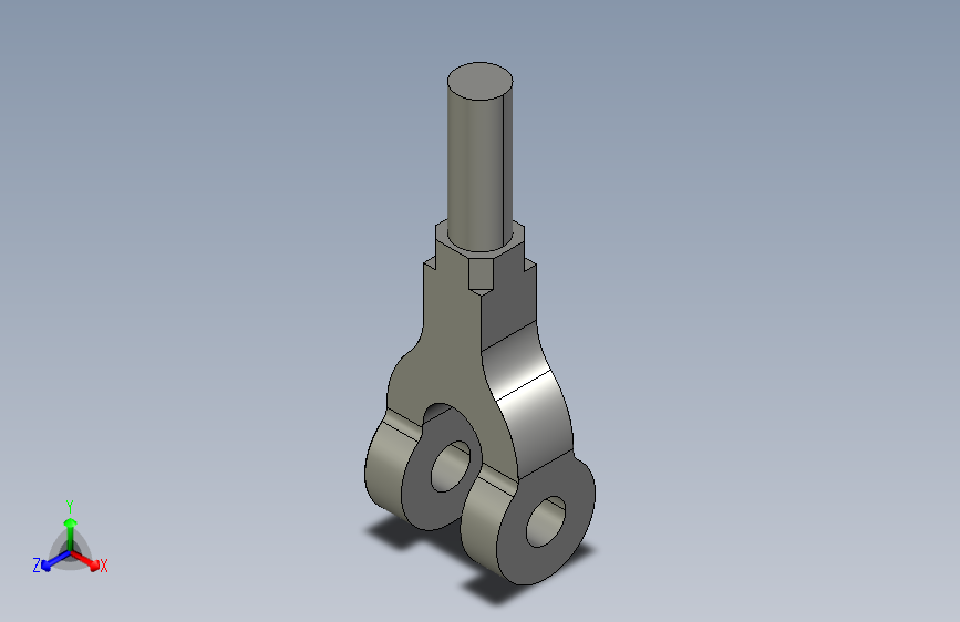 N010459-SolidWorks 叉模型