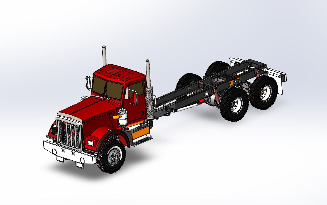 N010616- Kenworth T370 底盘