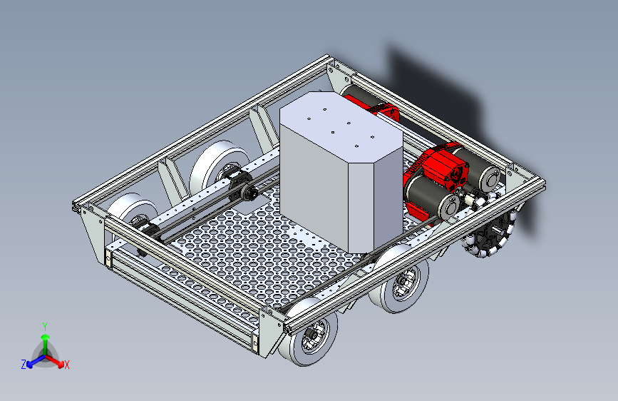 G024983-模块化西海岸驱动系统SolidWorks模型=飞机